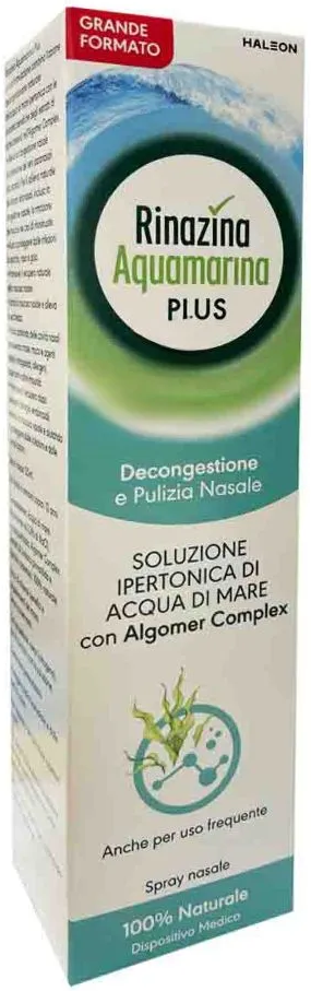 HALEON ITALY Srl Rinazina, Aquamarina Plus, 125 ml