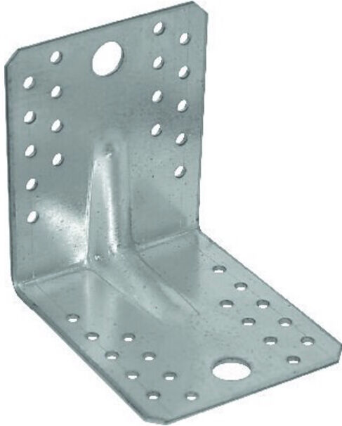 domax Équerre avec nervure 105x105x90x3,0 mm