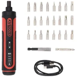 Ks Tools Schraubendreherset eMONSTER 27-tlg.Akku m.1/4 Zoll Bits