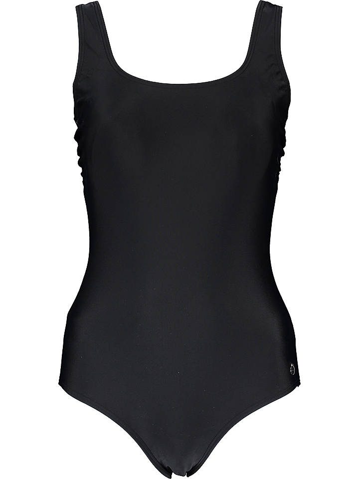LASCANA Badeanzug in Schwarz - 40F-Cup
