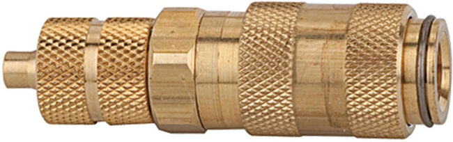 Riegler Raccord rapide NW 2,7, MS poli, raccord tuyau 6x4 (243.08/9)