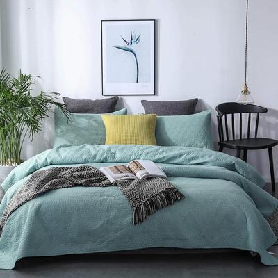 KASENTEX Quilted Coverlet Set Pre-Washed Microfiber Soft Warm Bedspread, Contemporary Star Design