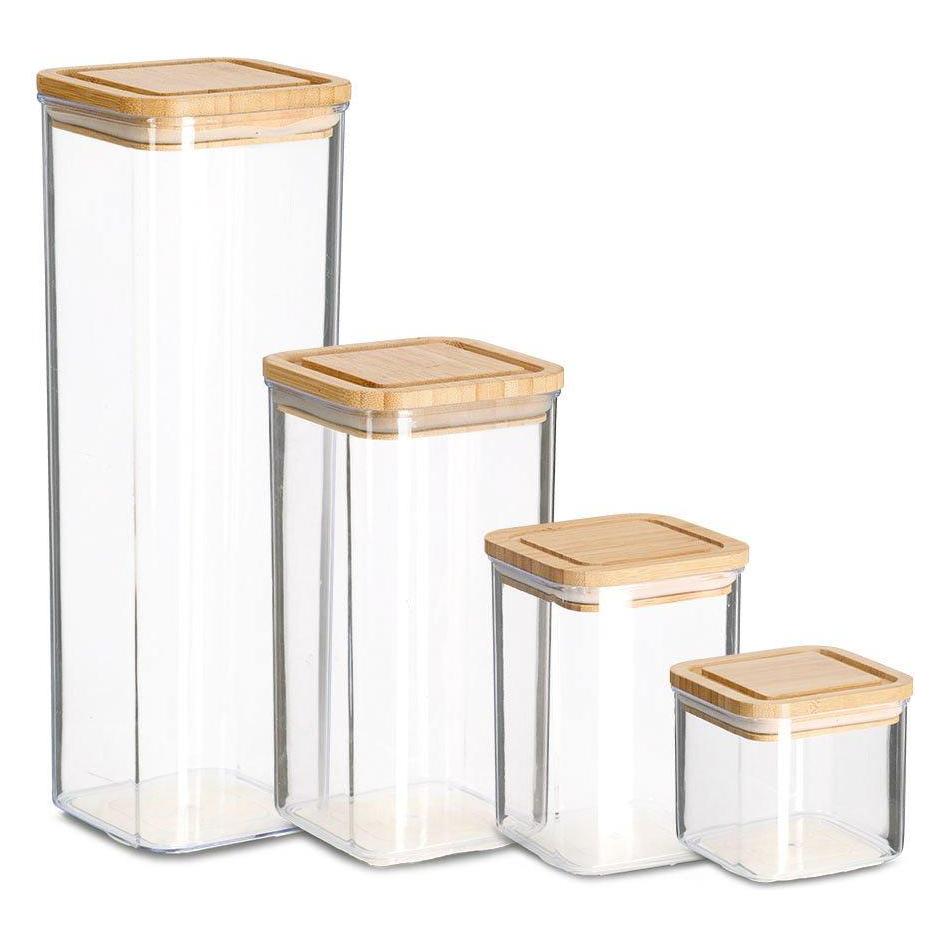 Zeller Present Vorratsdose m. Bambusdeckel (1.20 l) (14768-135861.1200)