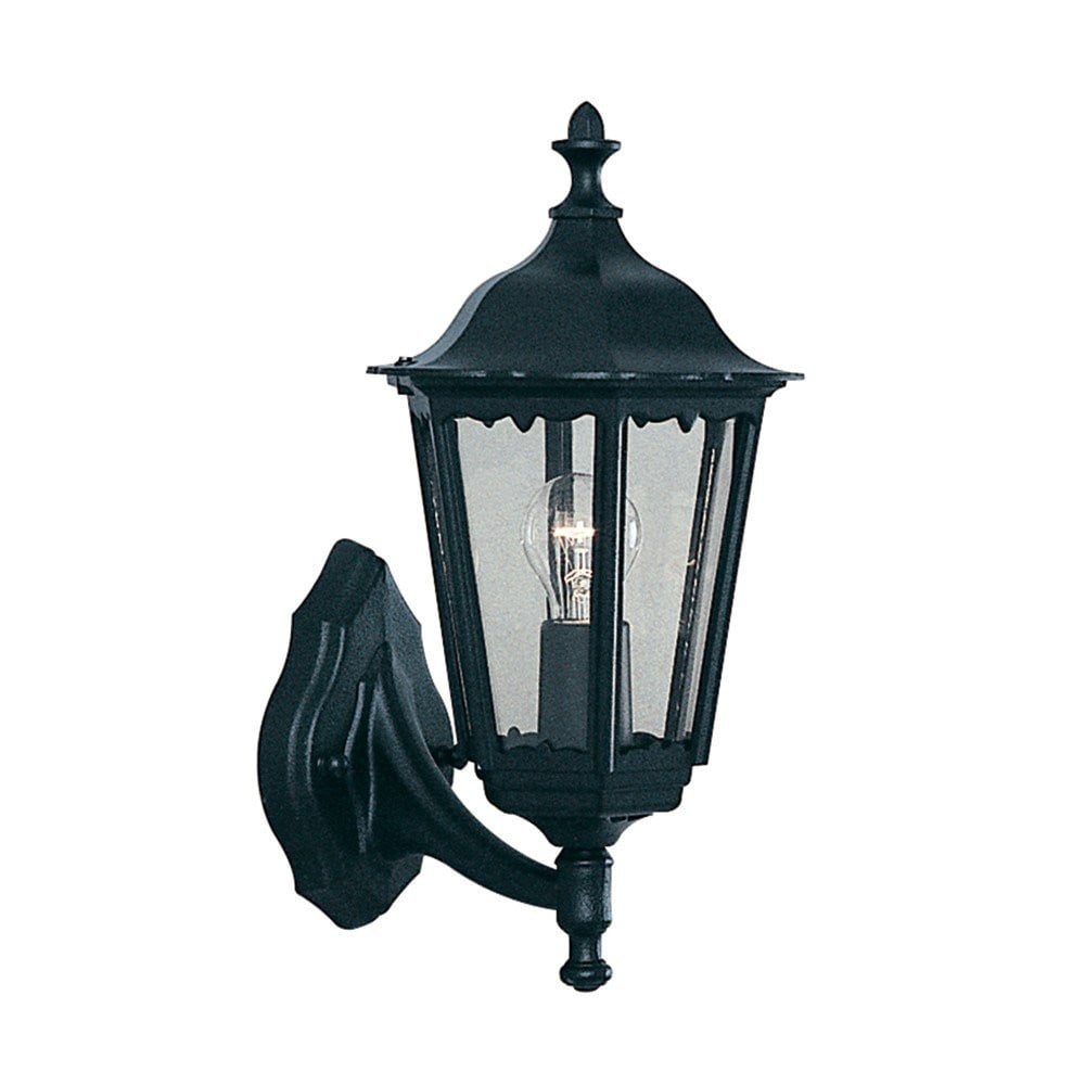 Klassieke Alex Up Searchlight buitenlamp zwart
