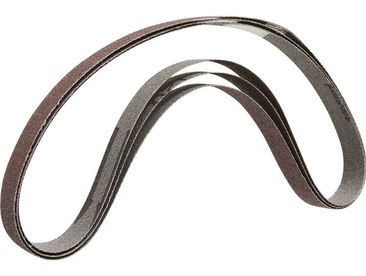Wolfcraft Gewebe-Schleifbänder K120 13 × 457 mm 3 Stück