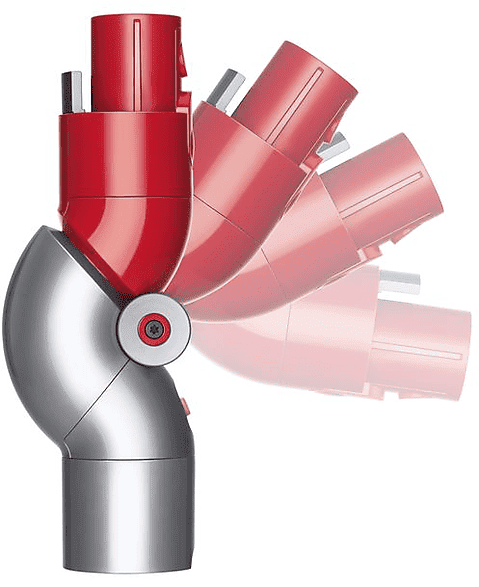 Accesorio aspirador - Dyson Adaptador zonas bajas, v8™ v10™ v11™ Outsize v15™, Angulo 90º, Níquel/Rojo
