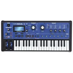 novation MiniNova (Keyboard), MIDI Controller, Blau