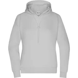 James & Nicholson Damen Lounge Kapuzen Sweater Sweatshirt 8033 soft grey M