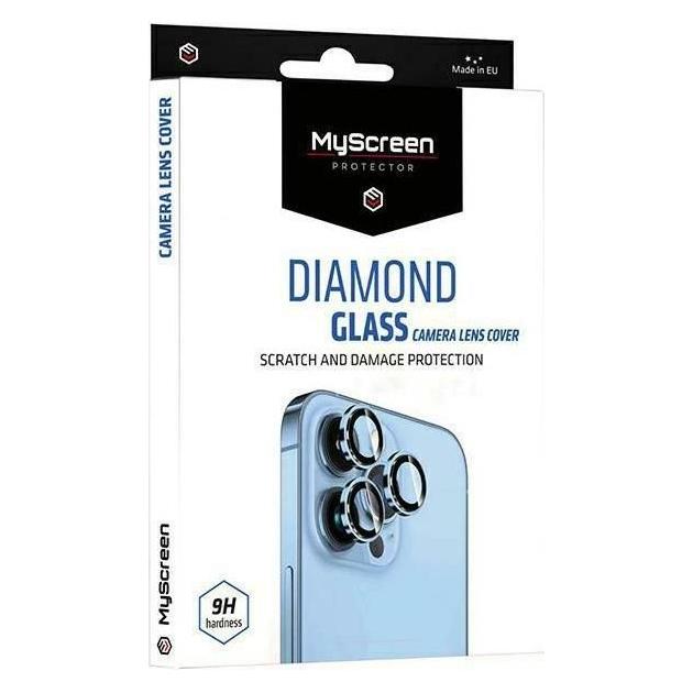 MyScreen Protector MyScreen Diamond Glass Camera Lens Cover for Samsung Galaxy S25 black (1 Stk., Samsung Galaxy S25) (MD9676 DGCLC BLACK)
