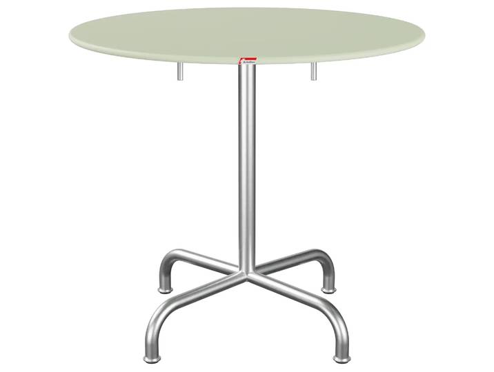 Metall-Tisch Rigi Rund Feuerverzinkt von Schaffner / Farbe: Pastellgrün / Grösse: x cm