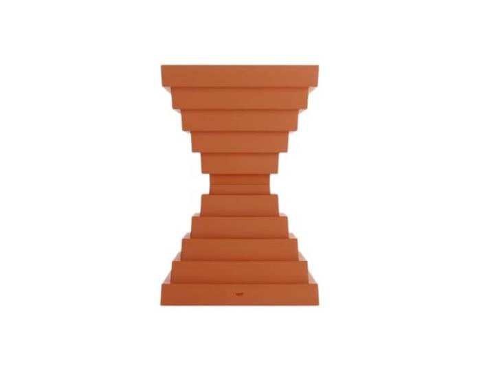 Kartell SGABELLO Prince OHOH MATTONE 08825/MA KA Hocker Kartell Prince Ohoh Ziegelstein - Philippe StarckLo Hocker Kartell Prince Ohoh Ziegel, entworfen von Philippe Starck,