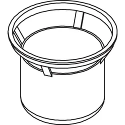 Kermi BA Duscheinsatz DN40 w/f für Ablauf Point grau, 6038369 6038369