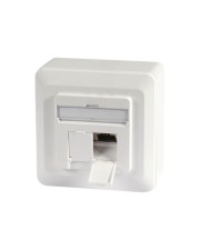 EFB Elektronik EFB-Elektronik Anschlussdose Unterputz RJ-45 X 2 RAL 9010 Packung mit 5 Weiß (ET-25133AV5-R)