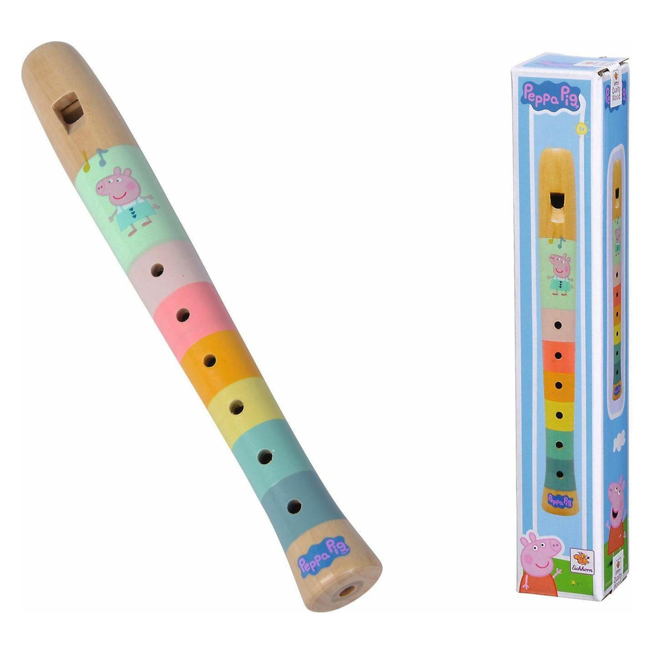 Eichhorn Peppa Pig Holzflöte 20cm (Deutsch) (109265762)
