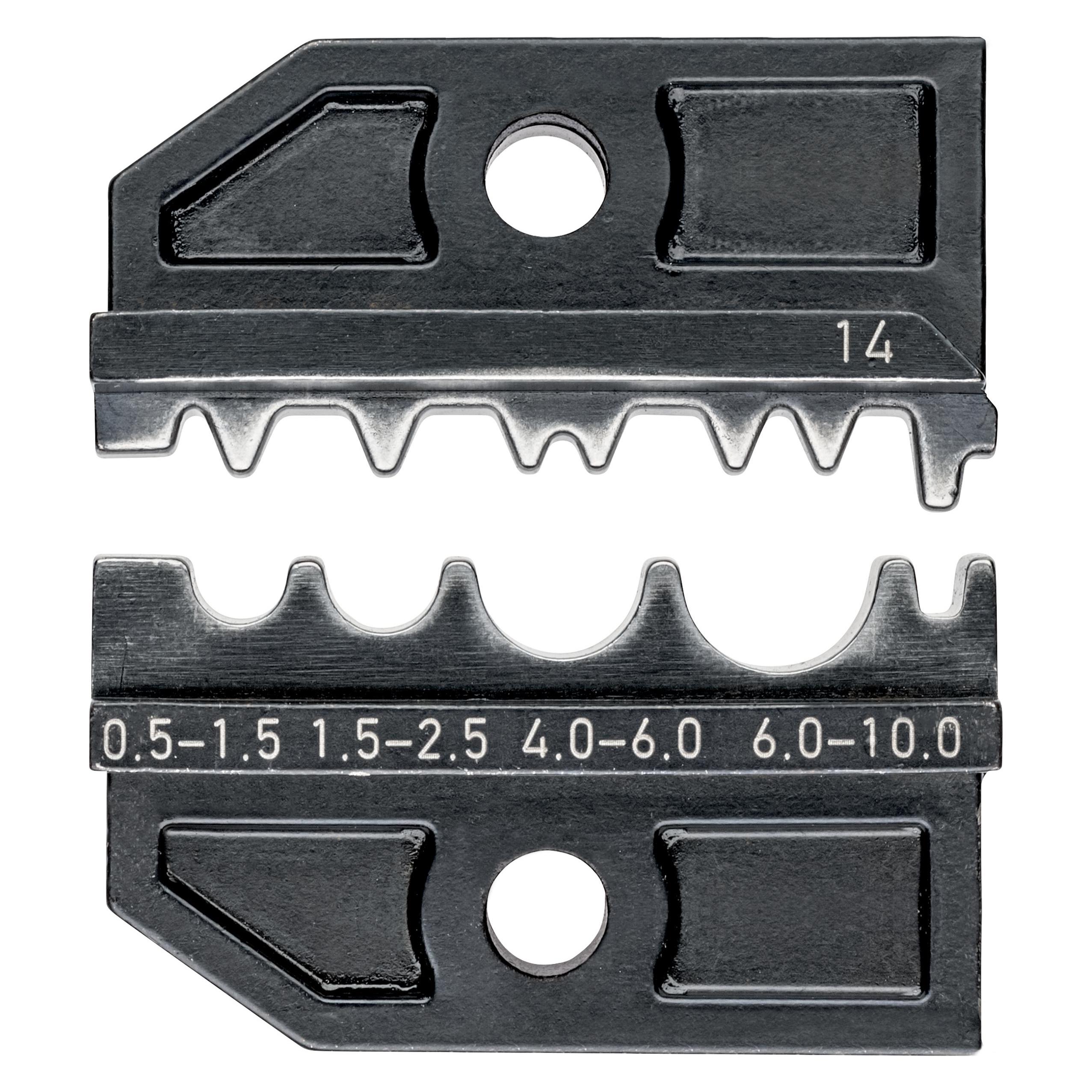 Knipex Crimpeinsatz Unisolierte Quets (80 mm) (97 49 14)