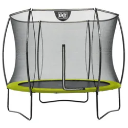 EXIT Silhouette Trampolin + Sicherheitsnetz 244 (8ft) Lime Grün