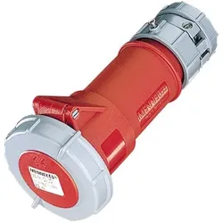 Mennekes, Netzstecker + Netzkupplung, 3907 Kupplung PowerTOP, 32A5p6h400V, IP67 (IEC 60309)