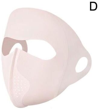 Perfect Picks Market Ice Silk UV Protection Face Mask For Cycling, Running & Outdoor Summer Sports pink