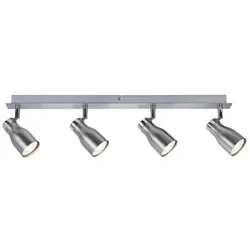 Paulmann 66689 Spotlight Meli 4-flammiger Deckenstrahler in Nickel satiniert
