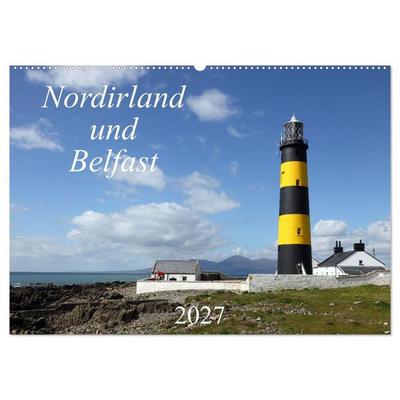 Nordirland und Belfast (Wandkalender 2027 DIN A2 quer), CALVENDO Monatskalender