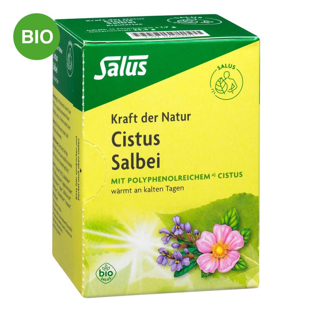 SALUS Pharma GmbH Salus Cistus Salbei Tee – Bio-Kräutertee für genussvolle Momente 07583921