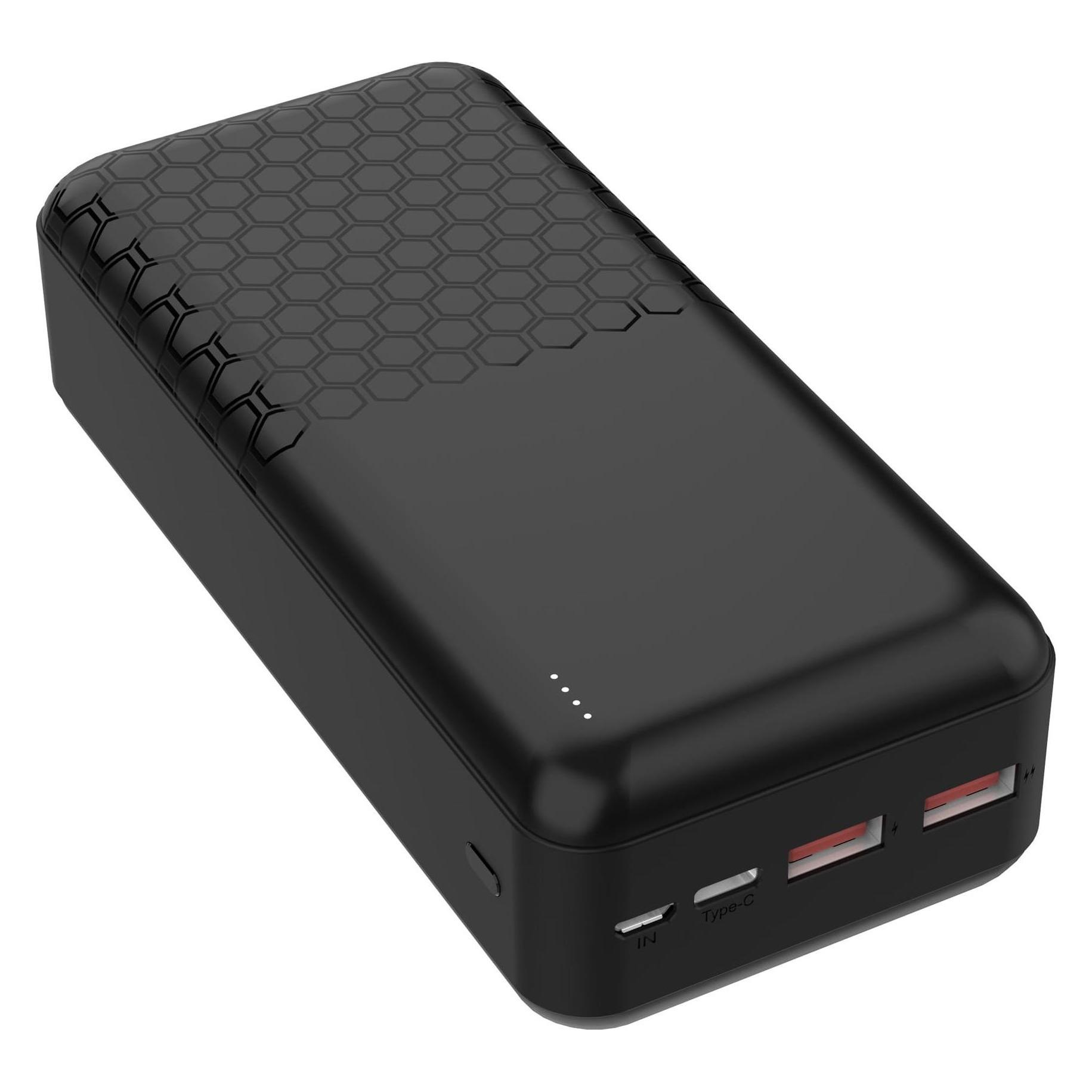 Platinet PMPB30OP19B 30000 mAh PoweBank Schwarz (30000 mAh, 22.50 W) (45933)