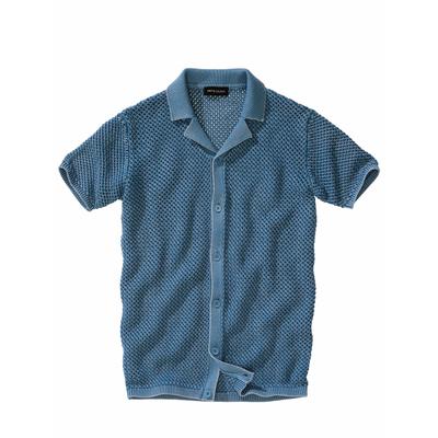Waben-Strickpolo