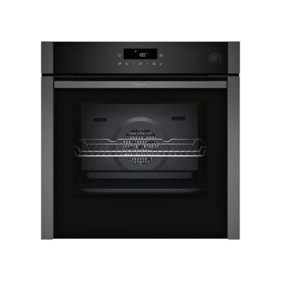 Neff B6AVJ7AG3 Einbau-Backofen – Dampfunterstützung, Pyrolyse-Selbstreinigung, CircoTherm