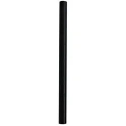 Mank Bubble Tea Trinkhalm aus Papier FSC®, Schwarz, Ø 12 mm / 20 cm, 100 Stück