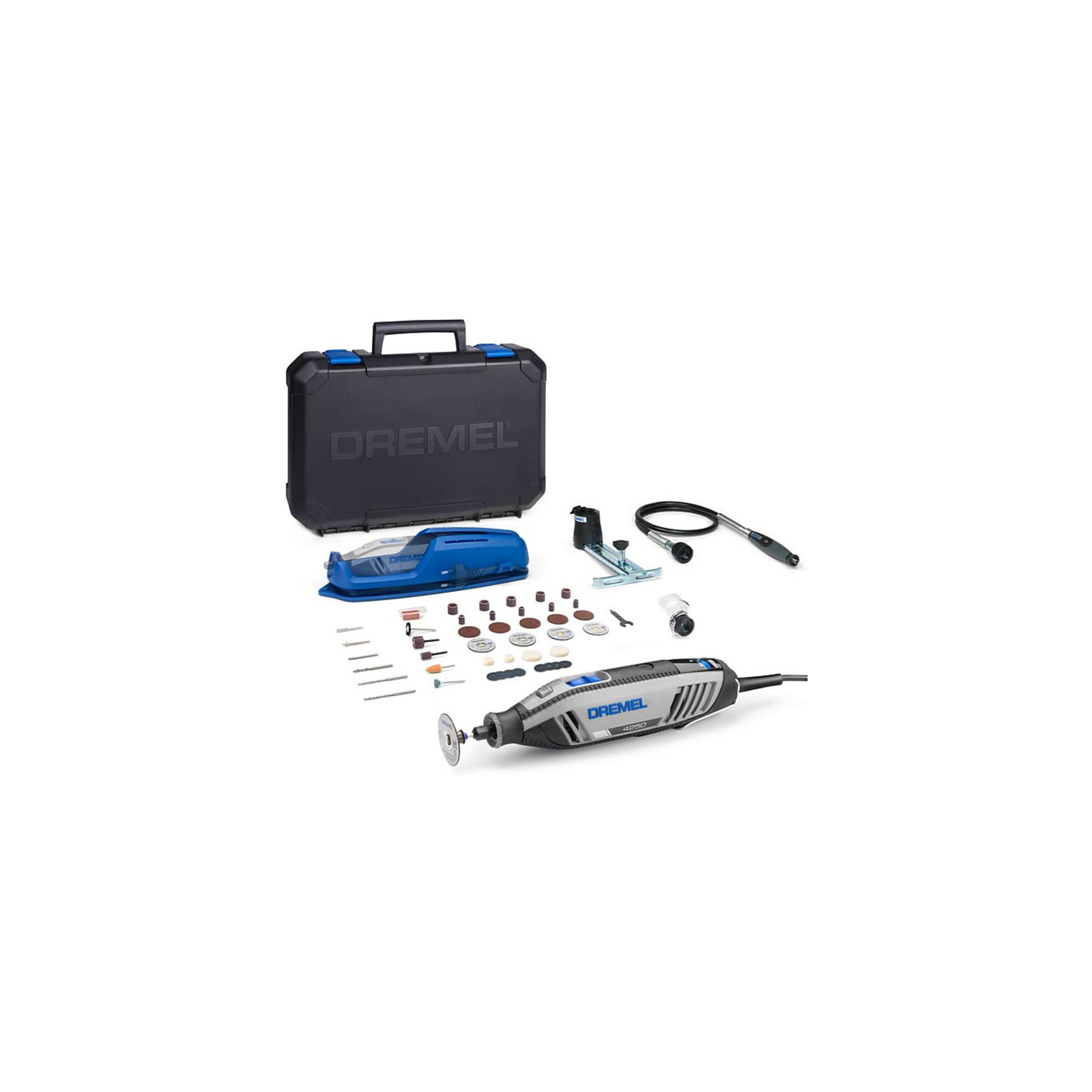 DREMEL® Multifunktionswerkzeug 4250, 45 Zubehöre, 3 Vorsatzgeräte (F0134250JF)