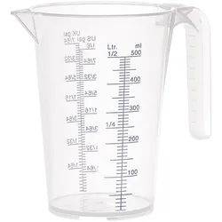 PRESSOL Messbecher Polypropylen 3 l transparent