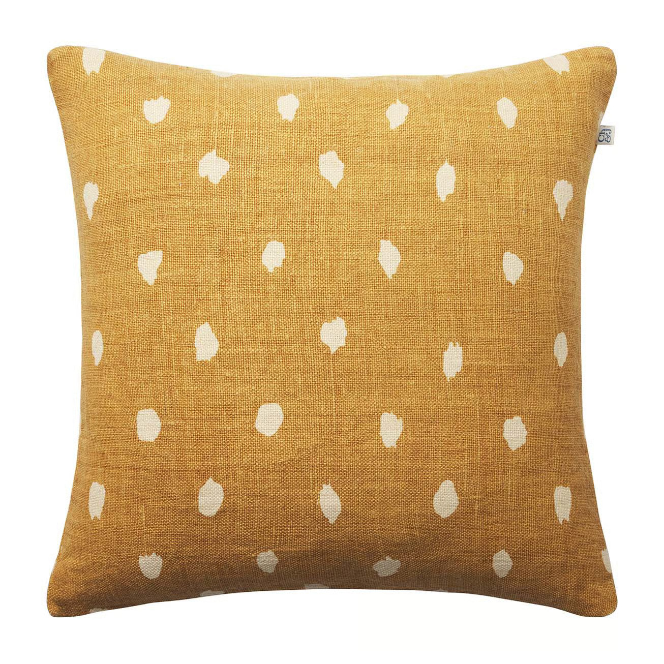 Chhatwal & Jonsson Yash reverse kussenhoes Spicy yellow, 50 x 50 cm