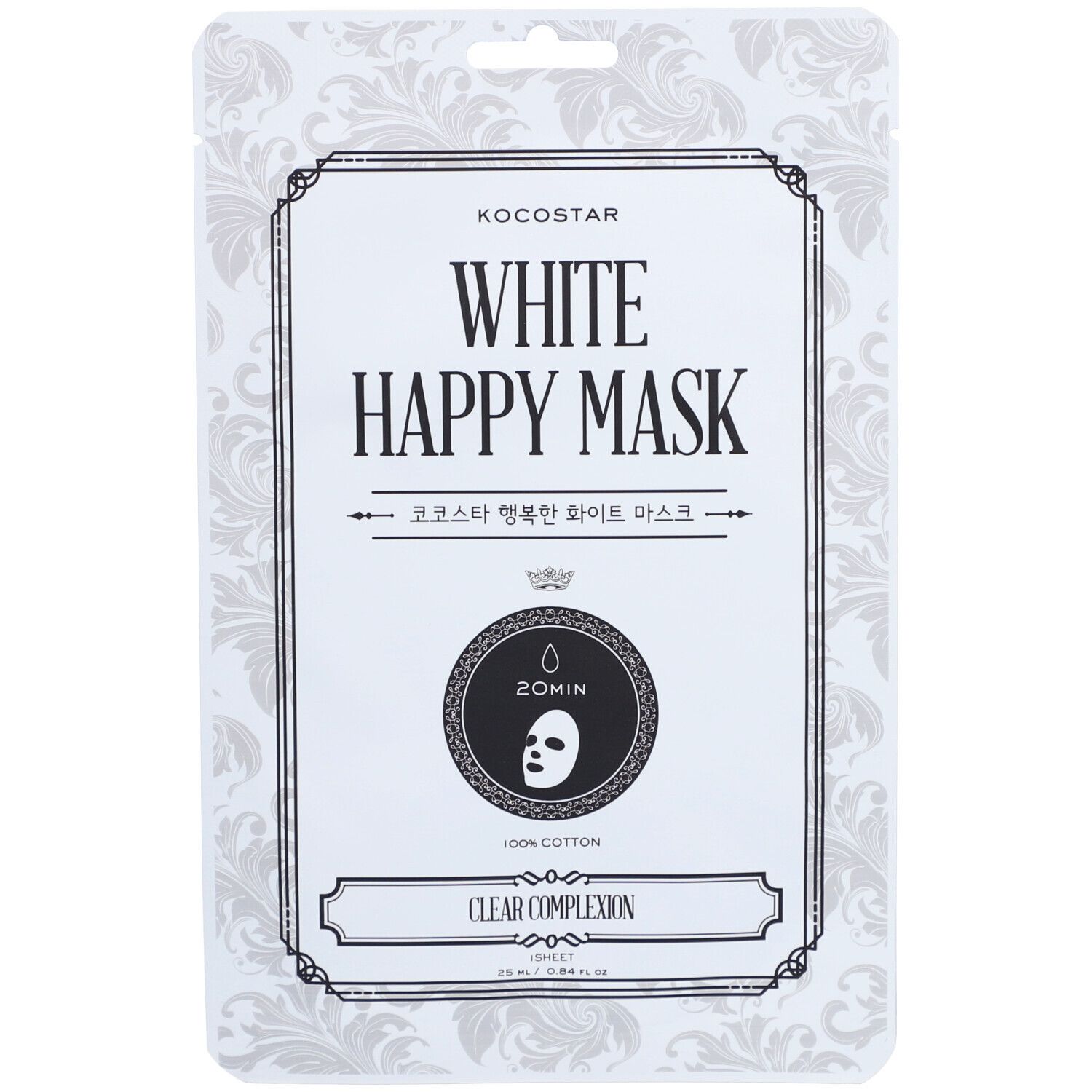 Kocostar White Happy Mask 1 St Maske