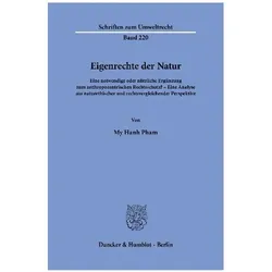 Eigenrechte der Natur, Fachbücher von My Hanh Pham