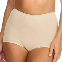 Damella Classic Cotton Maxi Brief Puder Baumwolle Small Damen