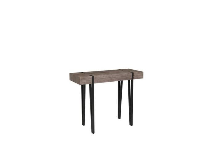 Console effet bois ADENA - BELIANI - Scandinave - Moderne - Largeur 40 cm - Bois - Panneaux de particules