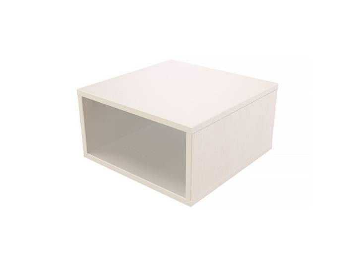 Cube de rangement bois 50x50 cm 50x50 Blanc