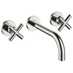 Dornbracht Waschtisch-Wandbatterie ohne Ablaufgarnitur TARA 36712892 Platin 36712892-08