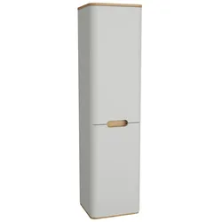 VitrA Sento Hochschrank 2 Türen Türanschlag rechts Hellgrau Matt,66023 66023