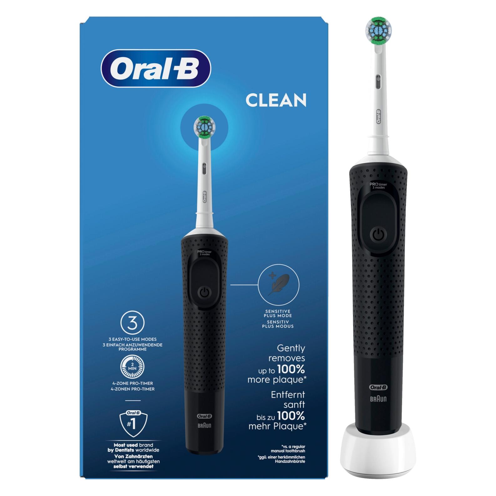 Oral-B Vitality 103 Clean Hangable Box Black Elektrische Zahnbürste (348973)