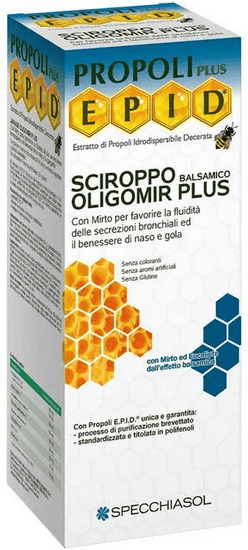 Specchiasol Epid Oligomir Plus Sciroppo Integratore Benessere Naso e Gola 170 ml