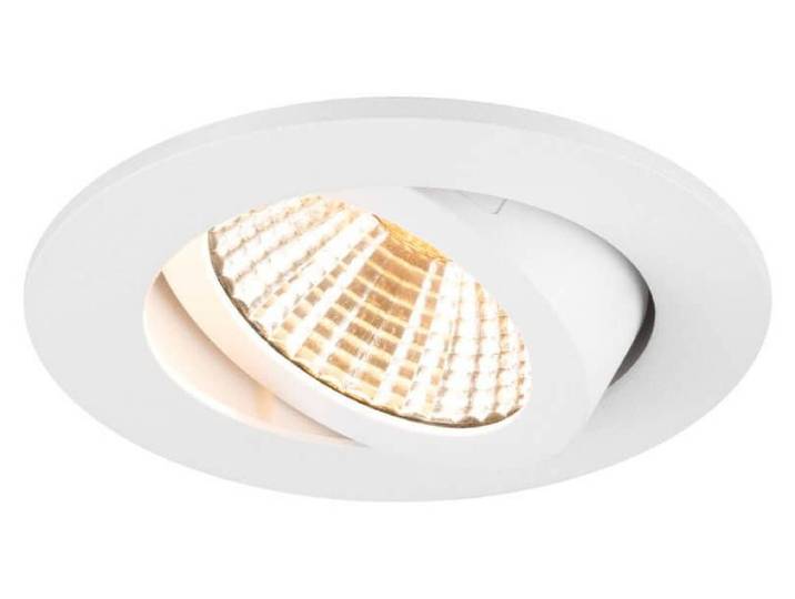 SLV 1007389 NEW TRIA 68\, Plafonnier encastré à LED\, 3000K\, 38° rond blanc
