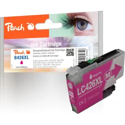 Peach Tintenpatrone magenta XL, kompatibel zu Brother LC-426XLM