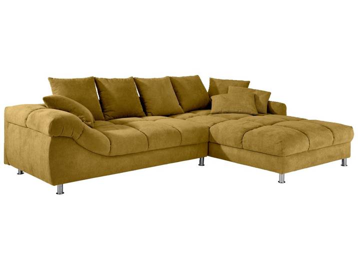 Z2 Ecksofa BROOKLYN II, curry, Stoff