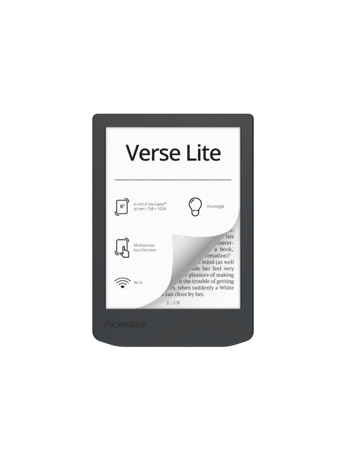 PocketBook Verse Lite - eBook reader - Linux 3.10.65 - 8 GB - 6"
