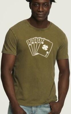 Lucky Brand Lucky You in Burnt Olive, Size S