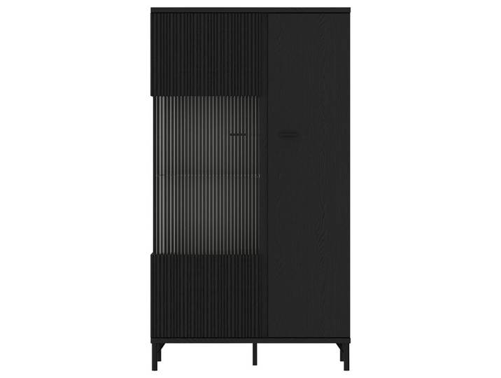 VITRINE Lusaka Schwarz B: 87 cm