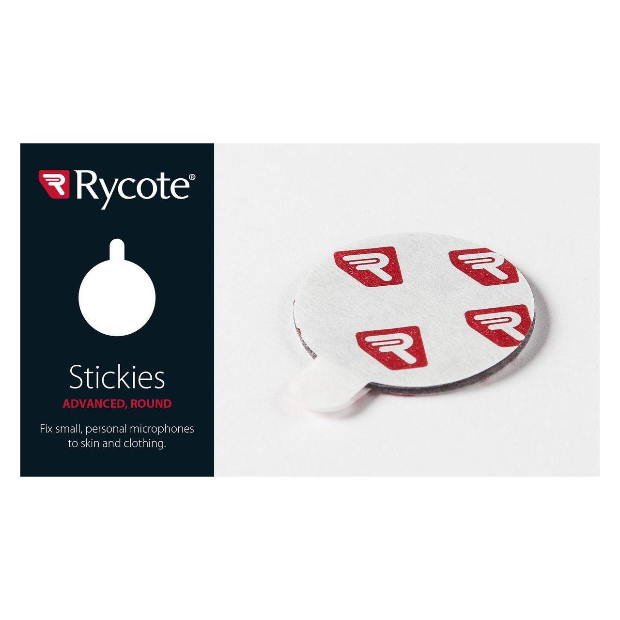Rycote 25x Stickies Adv, 23mm Round (Pack) (066301)