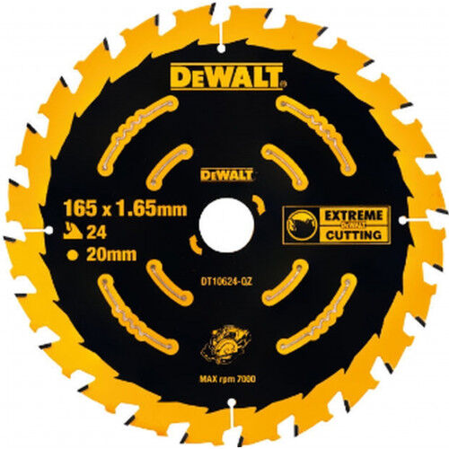 DeWALT DT10640-QZ Lame de scie circulaire 165 x 20 mm 40T ATB 5°