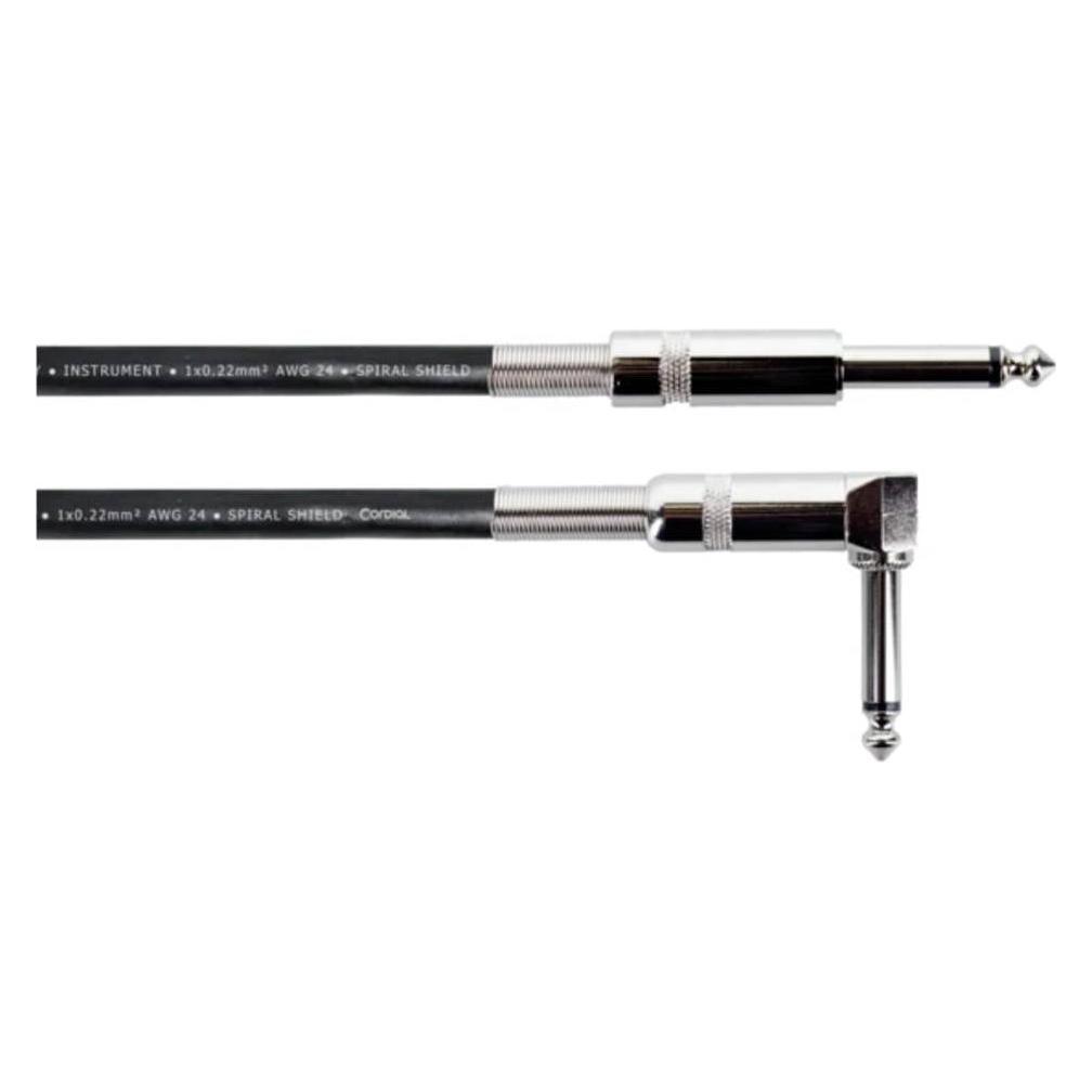 Cordial EI 3 PR Instrumenten Anschlusskabel (1x Klinkenstecker 6.3 mm (mono) - 1 (3 m) (14761)